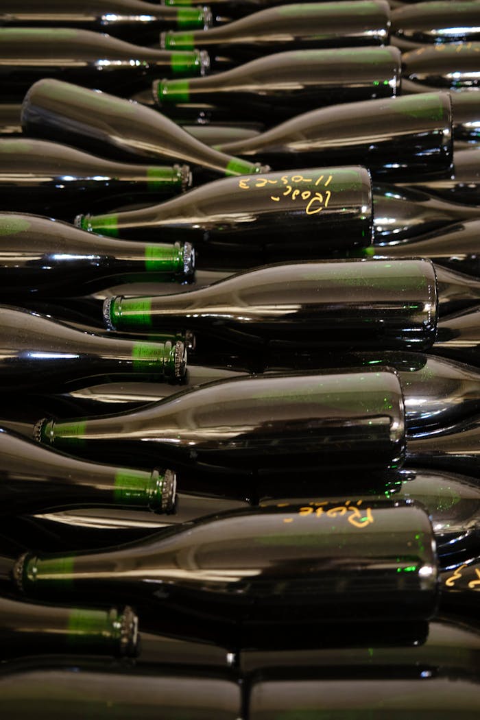 creative-03 bottles of expensive brand beer 19714330
