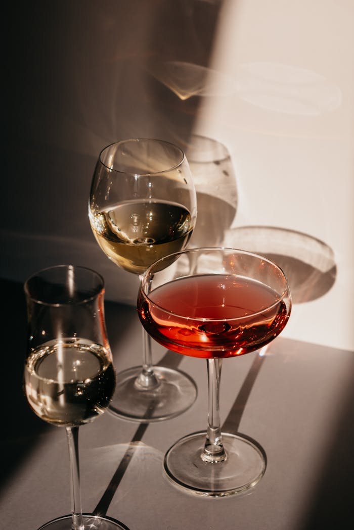 creative-02 glasses of drinks in close up shot 7270303